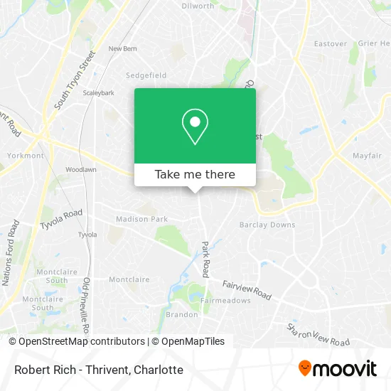 Robert Rich - Thrivent map