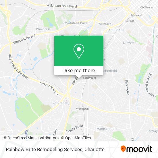 Rainbow Brite Remodeling Services map