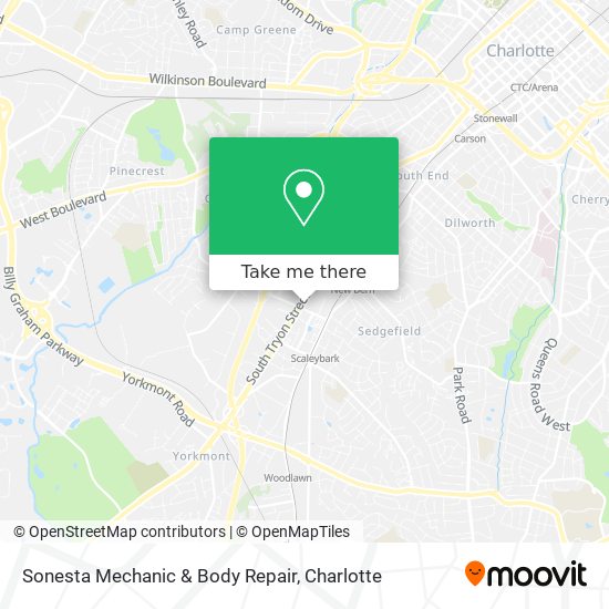 Sonesta Mechanic & Body Repair map