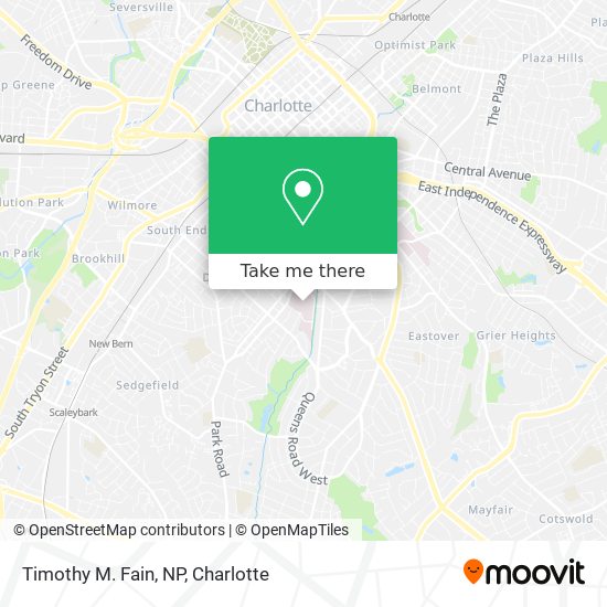 Timothy M. Fain, NP map