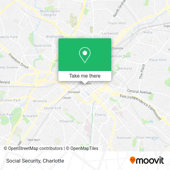 Mapa de Social Security