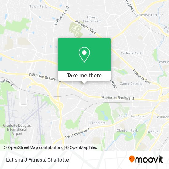 Mapa de Latisha J Fitness