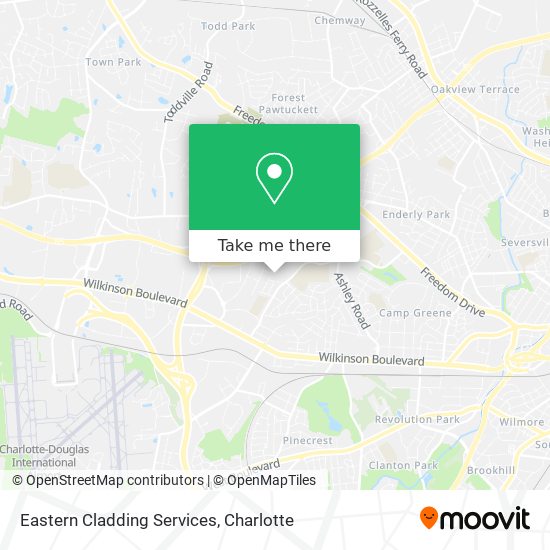 Mapa de Eastern Cladding Services