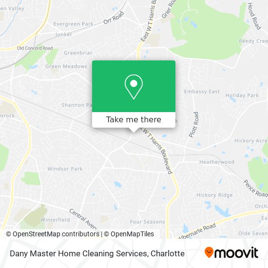 Dany Master Home Cleaning Services map