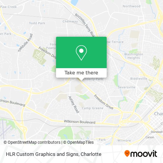Mapa de HLR Custom Graphics and Signs