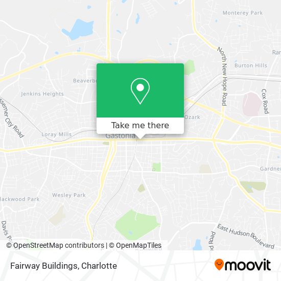 Mapa de Fairway Buildings