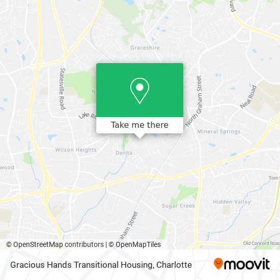 Mapa de Gracious Hands Transitional Housing