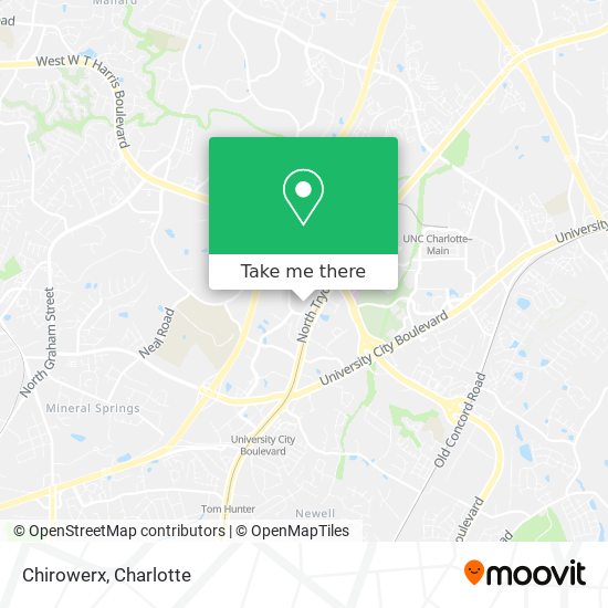 Chirowerx map