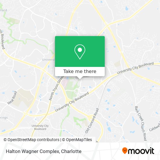 Mapa de Halton Wagner Complex