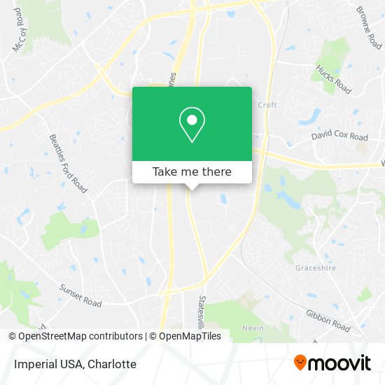 Mapa de Imperial USA