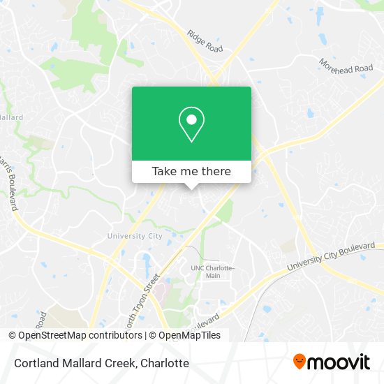 Cortland Mallard Creek map