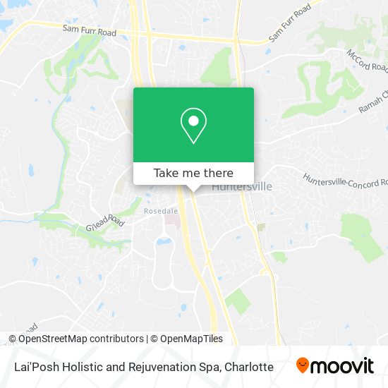 Lai'Posh Holistic and Rejuvenation Spa map