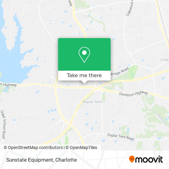 Sunstate Equipment map