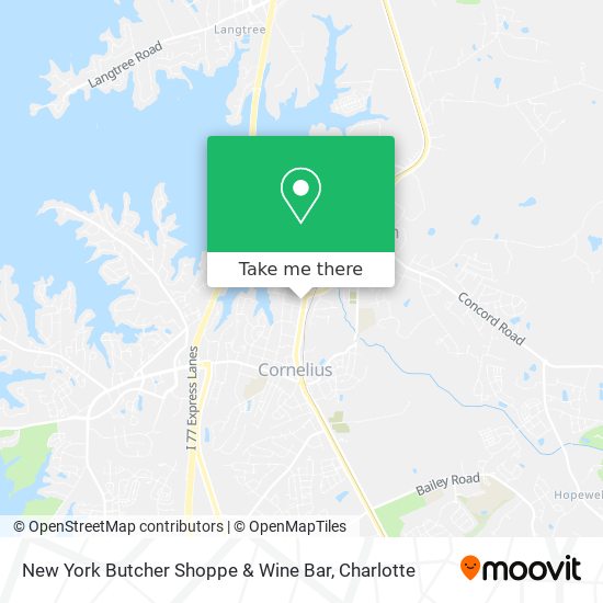 New York Butcher Shoppe & Wine Bar map