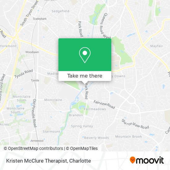 Mapa de Kristen McClure Therapist