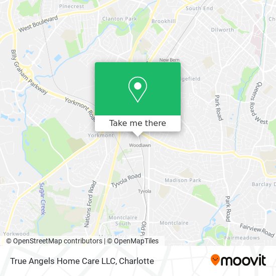 True Angels Home Care LLC map