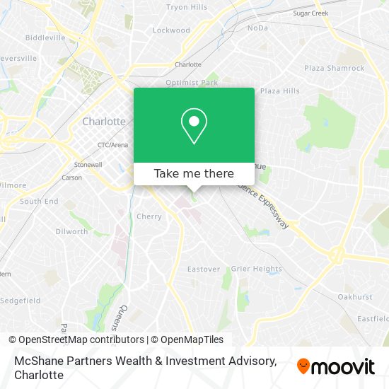 Mapa de McShane Partners Wealth & Investment Advisory