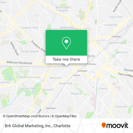 Brk Global Marketing, Inc. map