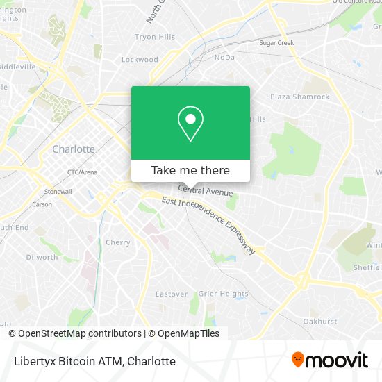 Libertyx Bitcoin ATM map