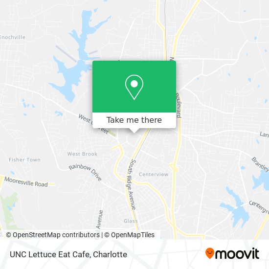 Mapa de UNC Lettuce Eat Cafe