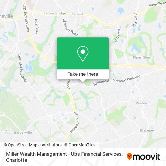 Miller Wealth Management - Ubs Financial Services map