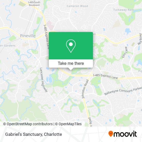 Mapa de Gabriel's Sanctuary