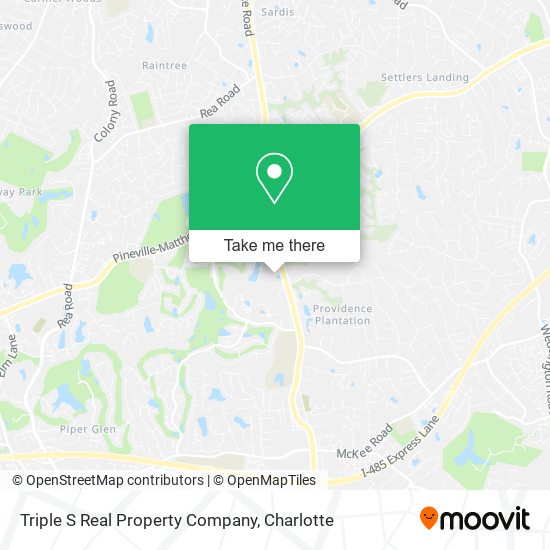 Triple S Real Property Company map