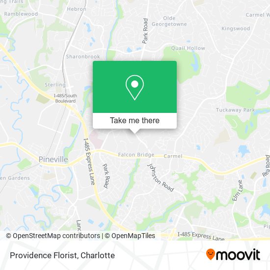 Providence Florist map