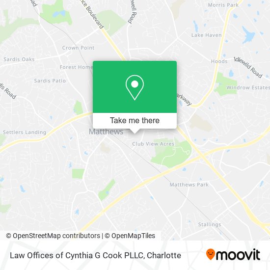 Law Offices of Cynthia G Cook PLLC map