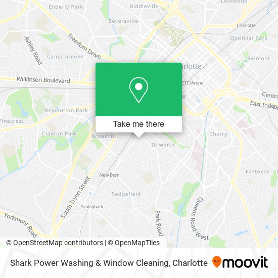 Shark Power Washing & Window Cleaning map