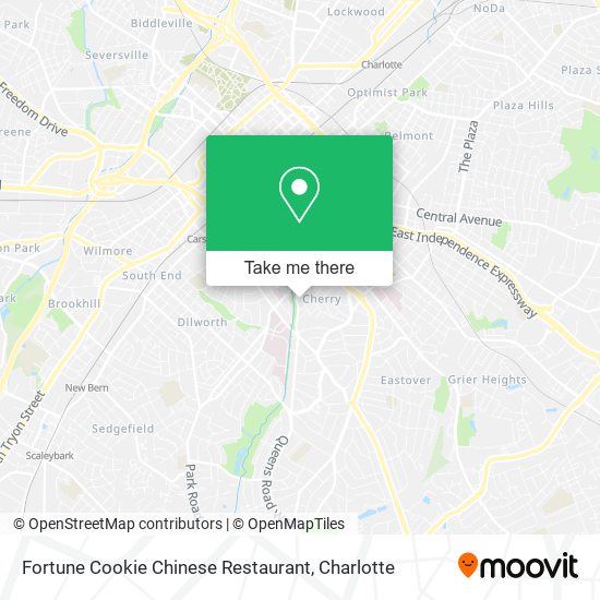 Fortune Cookie Chinese Restaurant map