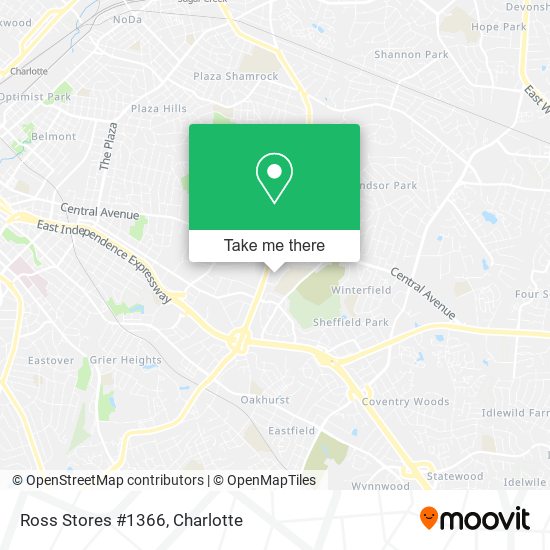 Mapa de Ross Stores #1366