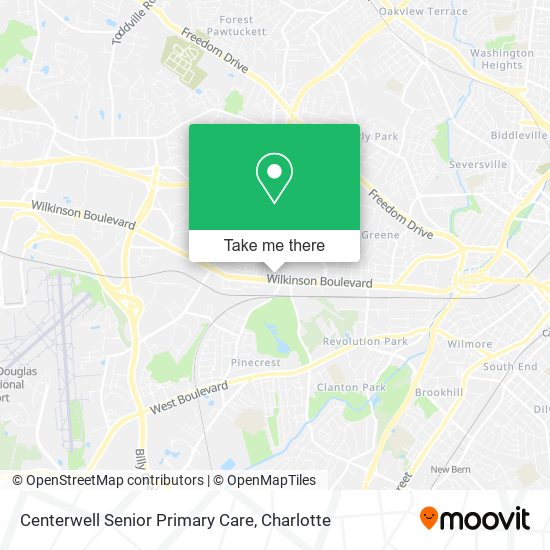 Centerwell Senior Primary Care map