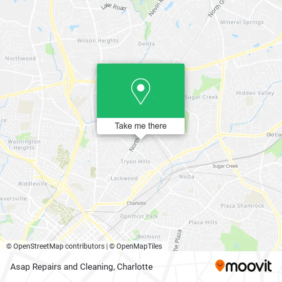Asap Repairs and Cleaning map