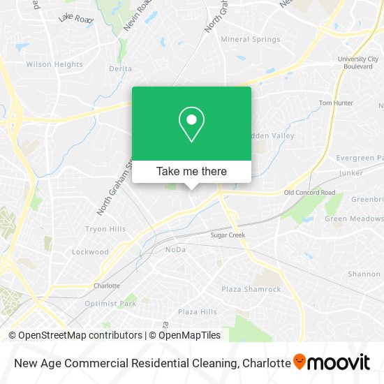 New Age Commercial Residential Cleaning map