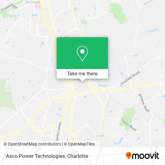 Asco Power Technologies map