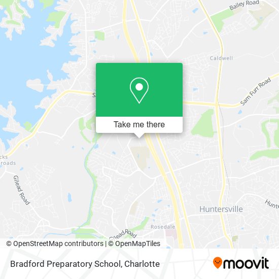 Bradford Preparatory School map