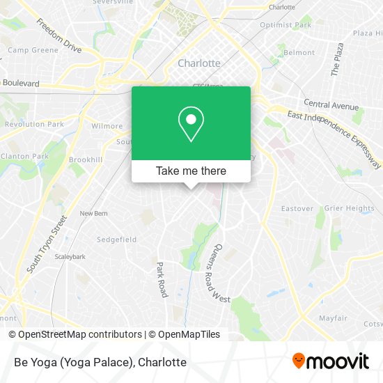 Be Yoga (Yoga Palace) map