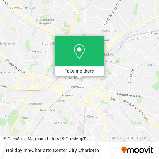 Downtown Charlotte Attractions - Holiday Inn Center City