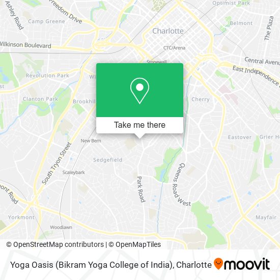 Yoga Oasis (Bikram Yoga College of India) map