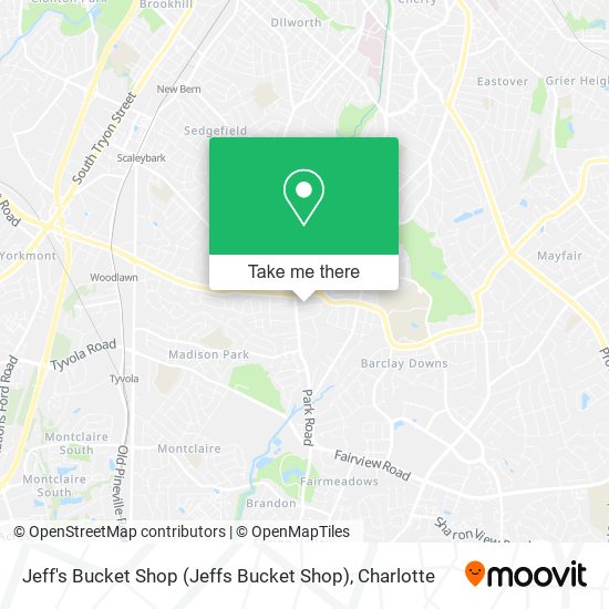 Jeff's Bucket Shop (Jeffs Bucket Shop) map