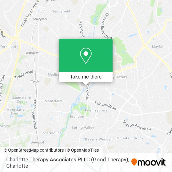 Charlotte Therapy Associates PLLC (Good Therapy) map