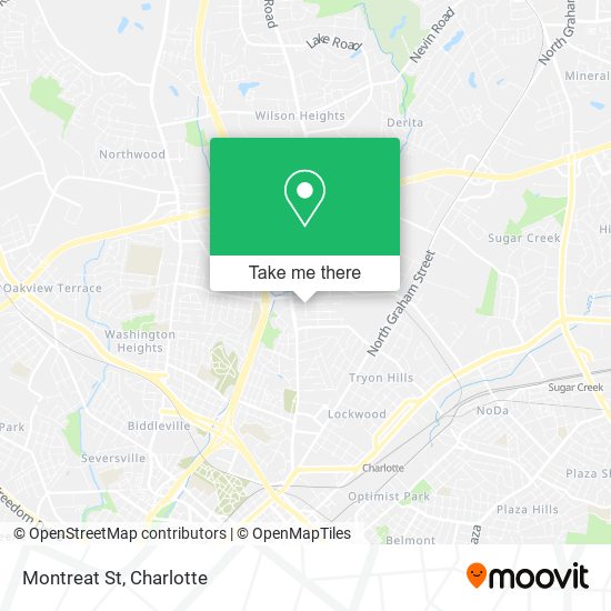 Mapa de Montreat St