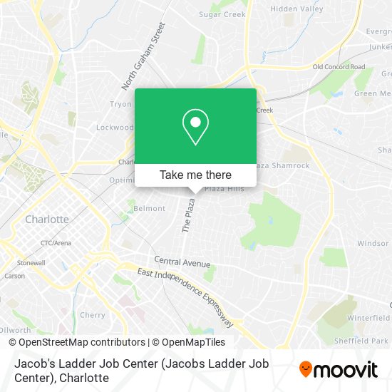 Mapa de Jacob's Ladder Job Center (Jacobs Ladder Job Center)