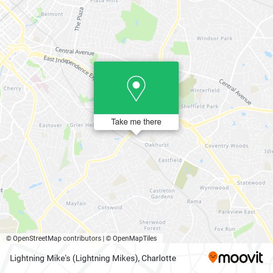 Lightning Mike's (Lightning Mikes) map