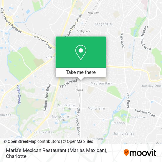 Maria's Mexican Restaurant (Marias Mexican) map