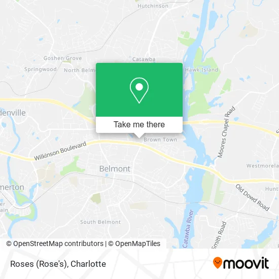 Roses (Rose's) map