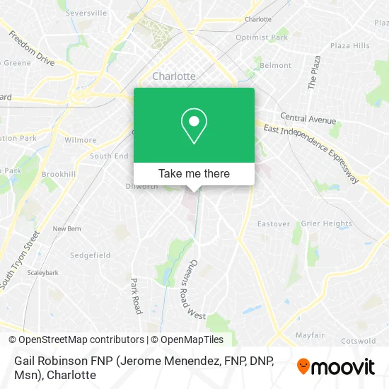 Gail Robinson FNP (Jerome Menendez, FNP, DNP, Msn) map