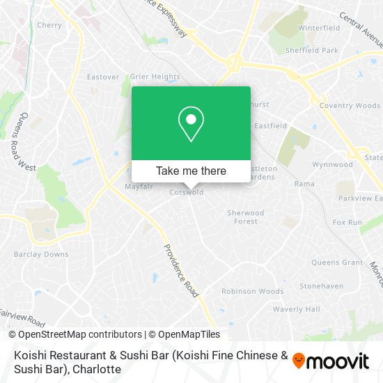 Koishi Restaurant & Sushi Bar (Koishi Fine Chinese & Sushi Bar) map