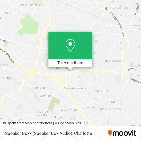 Speaker Boxx (Speaker Box Audio) map